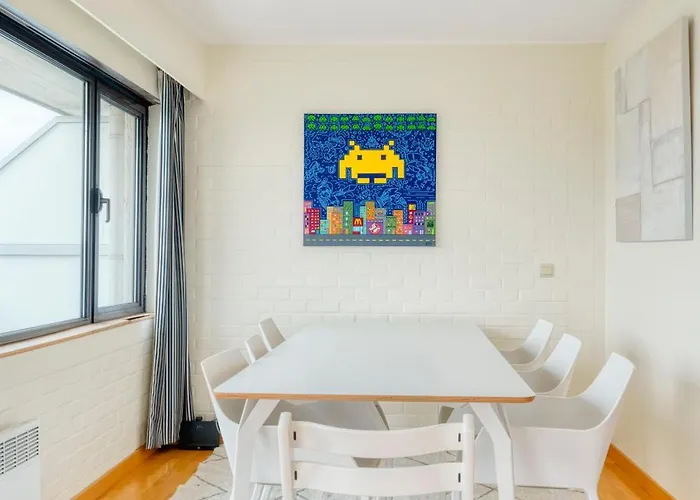 Spacious Duplex With Beautiful View Near The Sea Koksijde